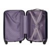 ABS Cabin Trolley Blue Luggage for Traveling Bags 3 Pic Suitcase Sets