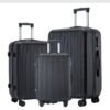 Suit Cases Travel Trolley Luggage Suitcases for Travel Abs Trolley Luggage Sets 3 Piece Spinner Rod Combination Suitcase