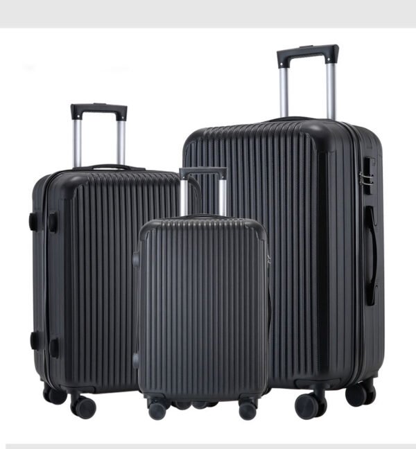 Suit Cases Travel Trolley Luggage Suitcases for Travel Abs Trolley Luggage Sets 3 Piece Spinner Rod Combination Suitcase