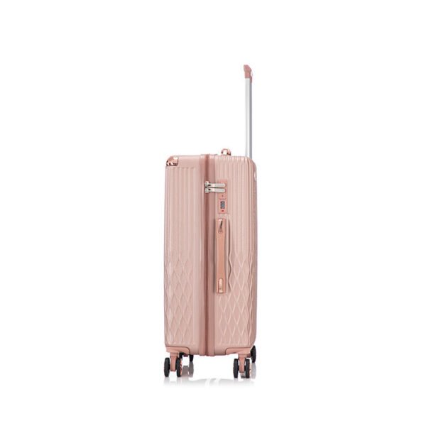 Waterproof ABS Luggage Sets Travelling Suitcase Set With Spinner Wheels For Women
