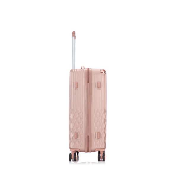 Waterproof ABS Luggage Sets Travelling Suitcase Set With Spinner Wheels For Women