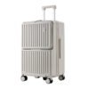 Large Capacity Wide Trolley Suitcase with Silent Swivel Wheels Sturdy and Durable Multi-functional Luggage Case