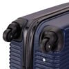 ABS Cabin Trolley Blue Luggage for Traveling Bags 3 Pic Suitcase Sets