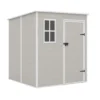 Spacious 6×6 FT Resin Outdoor Storage Shed with Floor